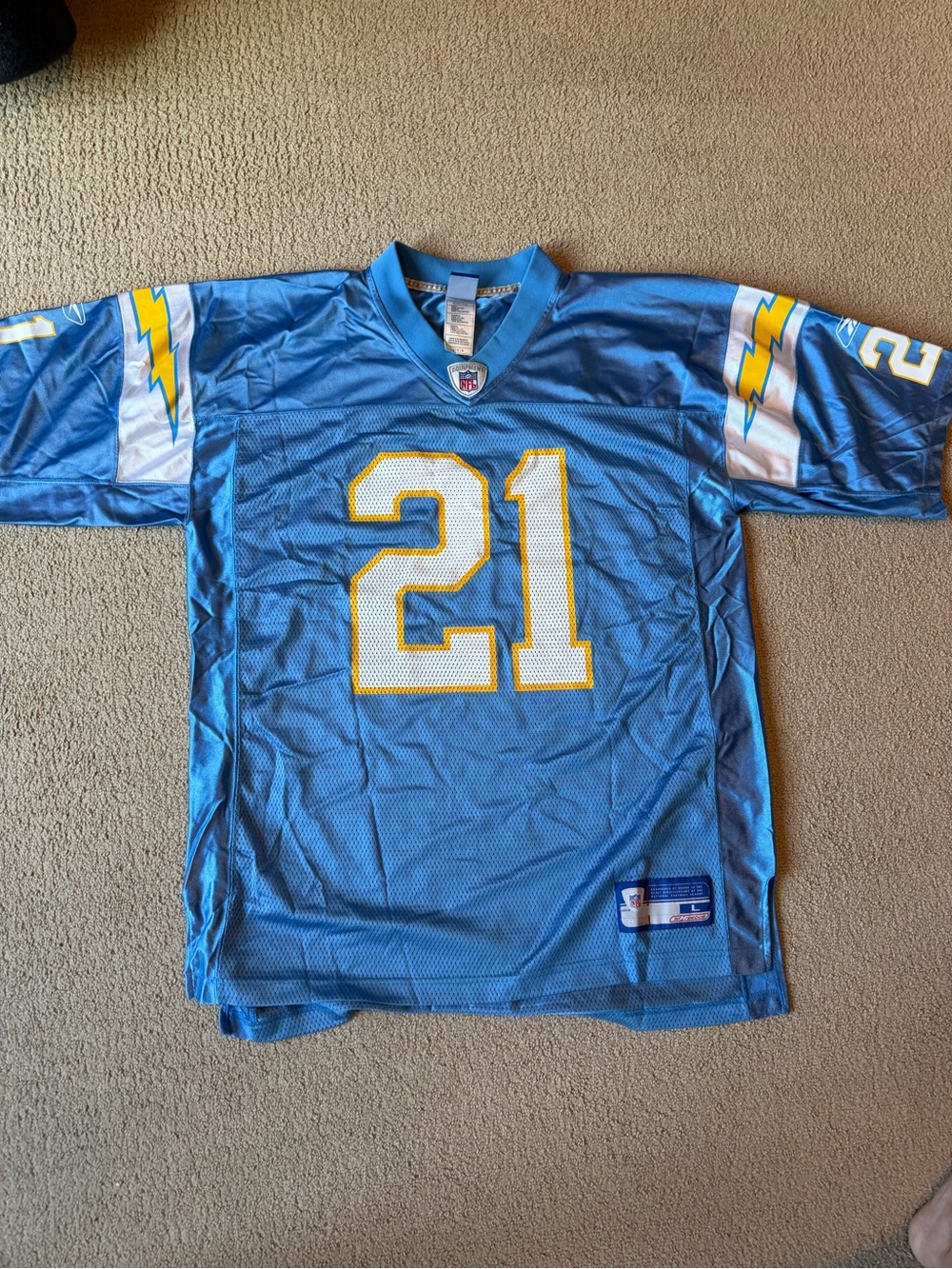 San Diego Chargers Jersey Tomlinson #21